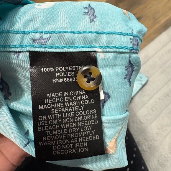 Distortion Boys’ Dinosaur Print Button-Up Shirt - Picture 5 of 6